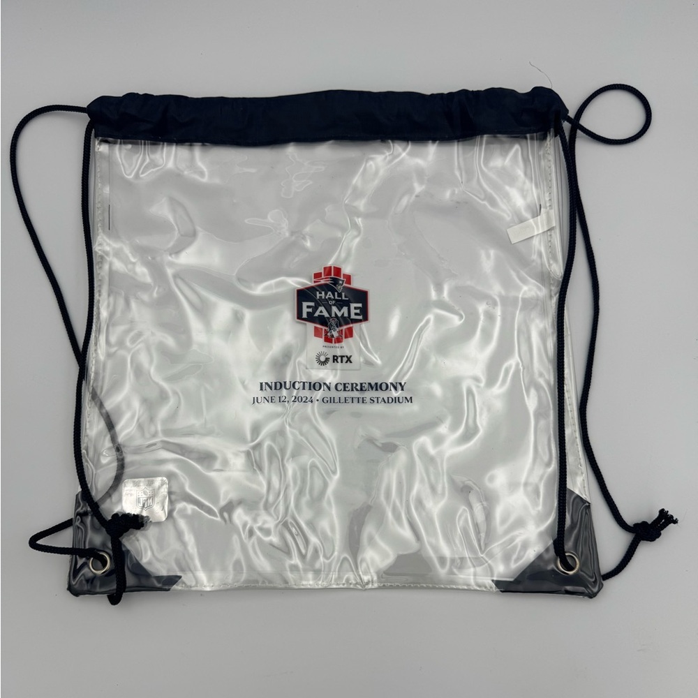 Tom Brady Hall of Fame Induction 2024 Clear Bag Patriots Gillette‎